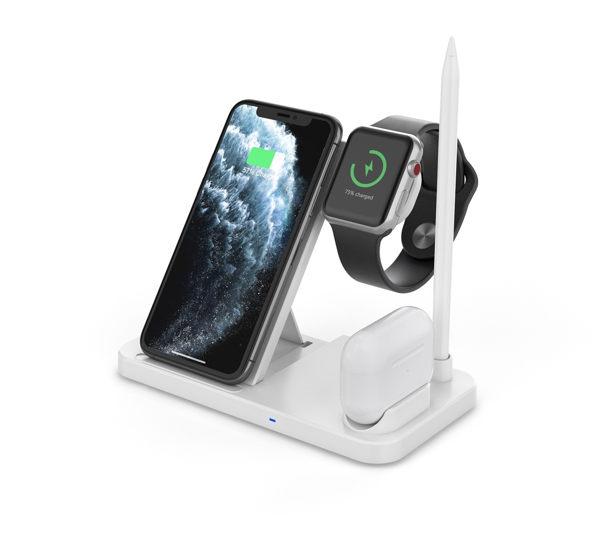 Wireless Charger Qi-Certified Fast Charging Portable Foldable