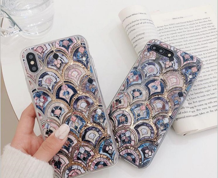 Vintage marble phone case